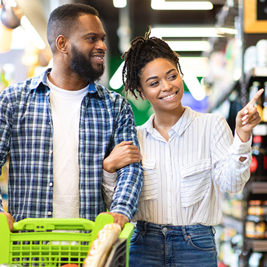 Couple Shopping