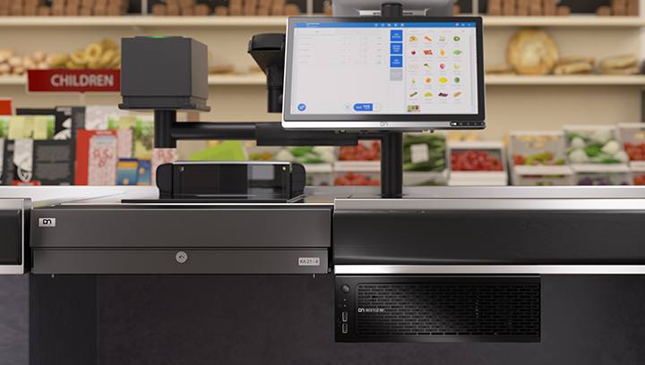 M1120 modular pos screenshot in grocery